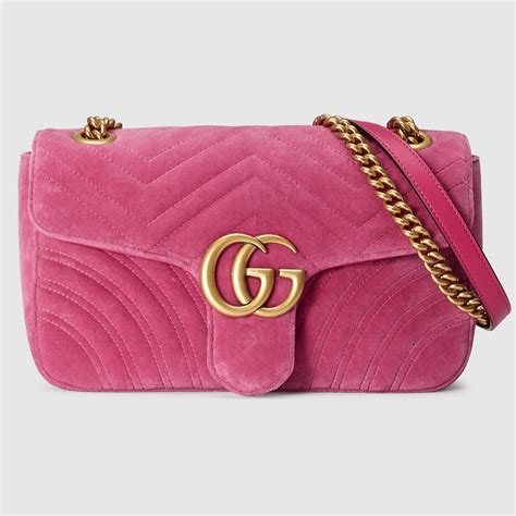 gucci black velvet purse|pink velvet gucci purse.